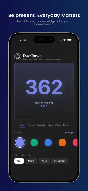 DaysDown screenshot 4