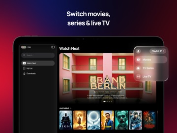 IPTV Plus: Live TV Player Pro iPad screenshot