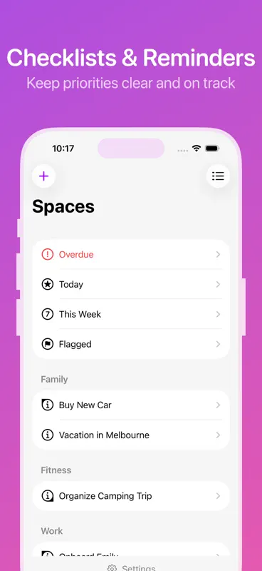 Simple To Do List - Notions screenshot 3 of 4