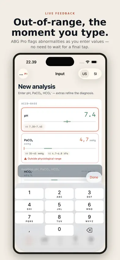 ABG Pro Arterial Blood Gas screenshot 5