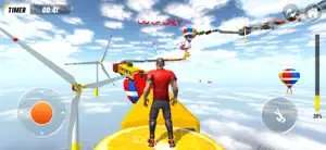 Climb Only Up Sky Parkour Game screenshot #1 for iPhone