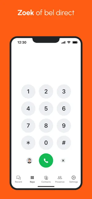 Xelion iPhone screenshot 4