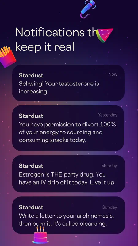 Stardust Period Tracker screenshot 7 of 10