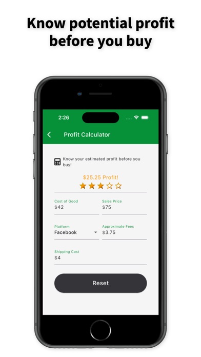 Flippd - Resellers, Inventory Screenshot