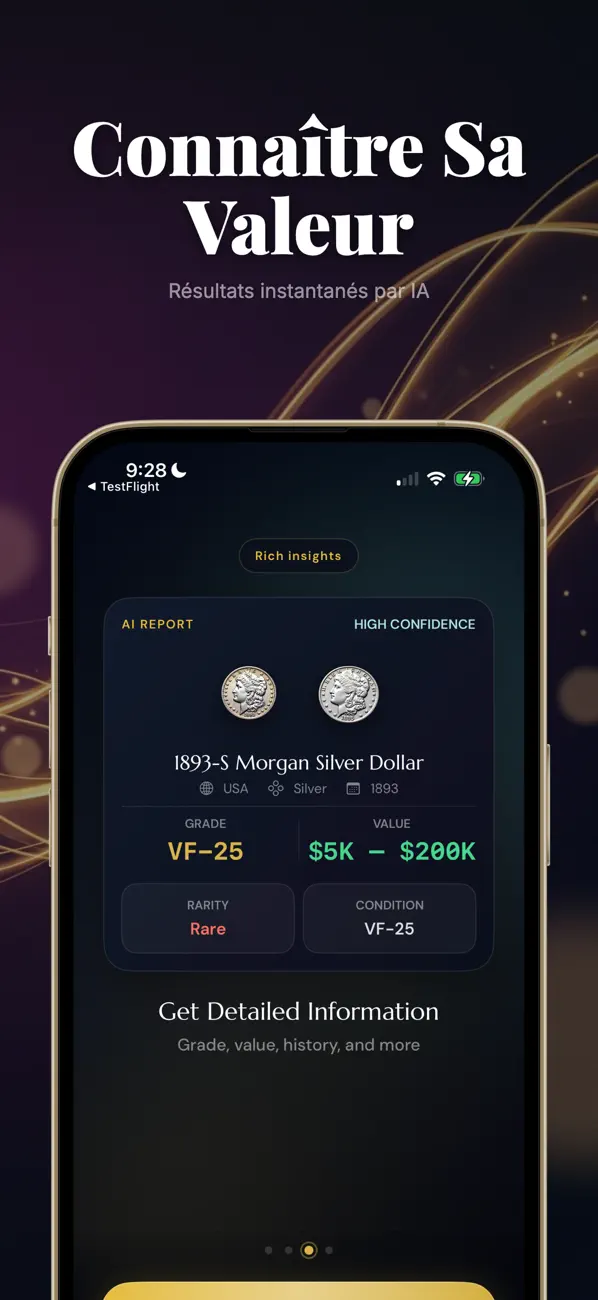 Screenshot #2 pour Coin AI - Identifier Pièces