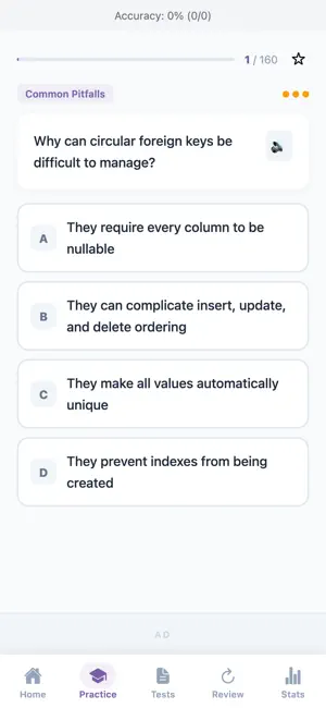 Database Keys and Constraints screenshot 2