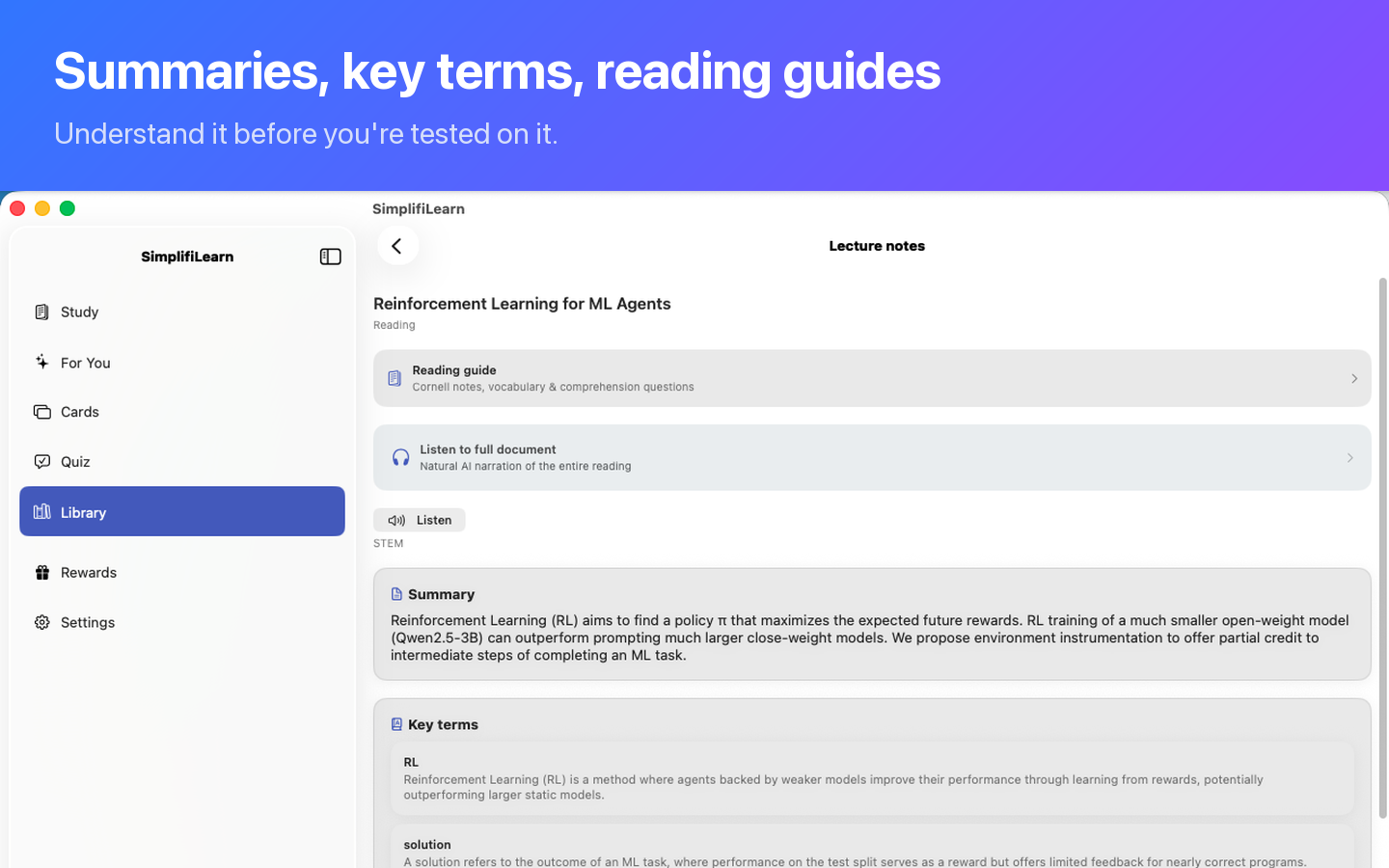 Simplifi Learn screenshot 10