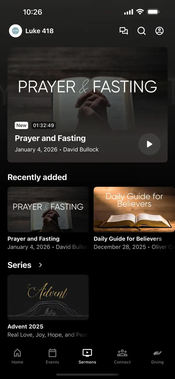 Screenshot #3 pour Luke 4:18 Fellowship