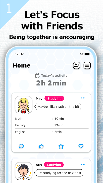 Study Circle - The Focus App iPhone screenshot