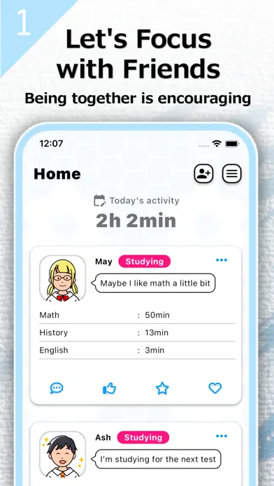 Study Circle - The Focus App App Store screenshot 2