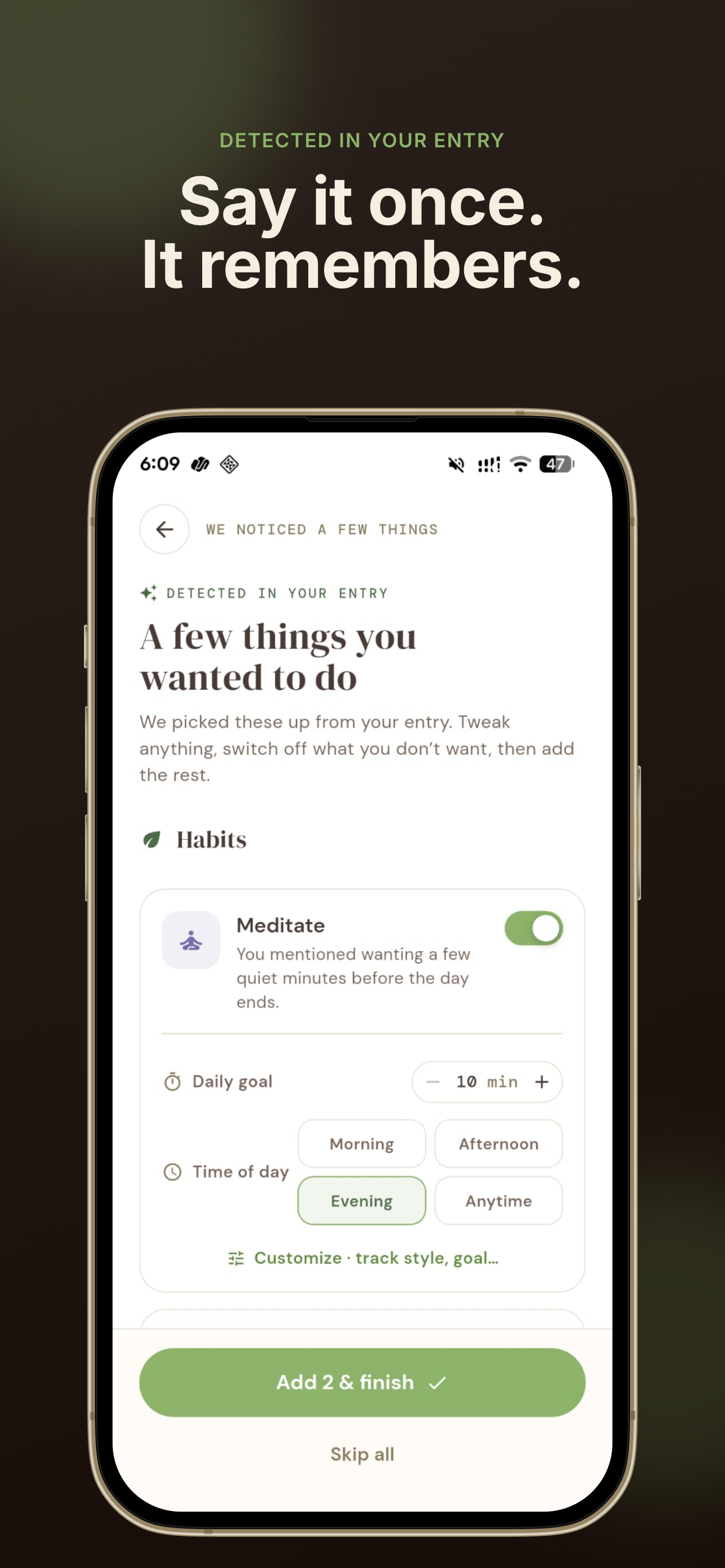 AI Diary: Voice Journal & Mood