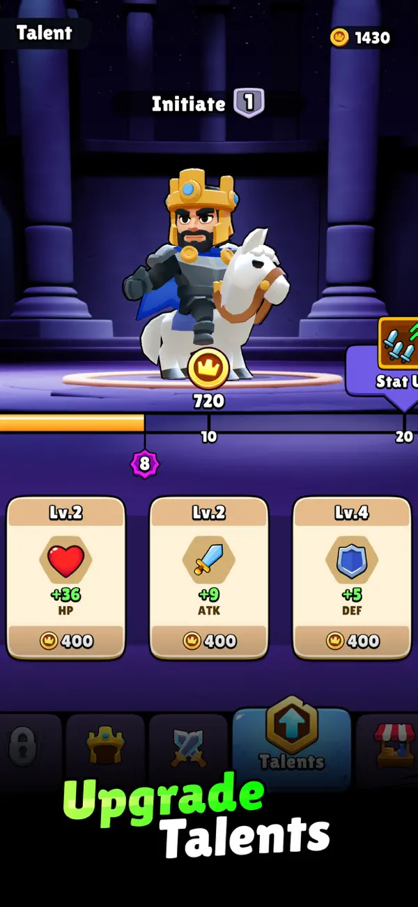 Last King: Survival iOS Mod IPA screenshot 5 - iOS game interface