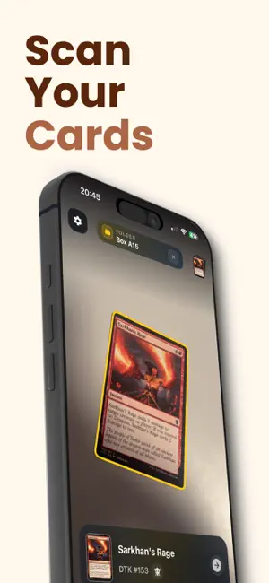 ManaLedger: MTG Scanner screenshot 1