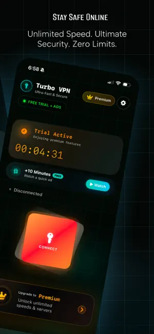 Turbo VPN Fast Proxy screenshot 3