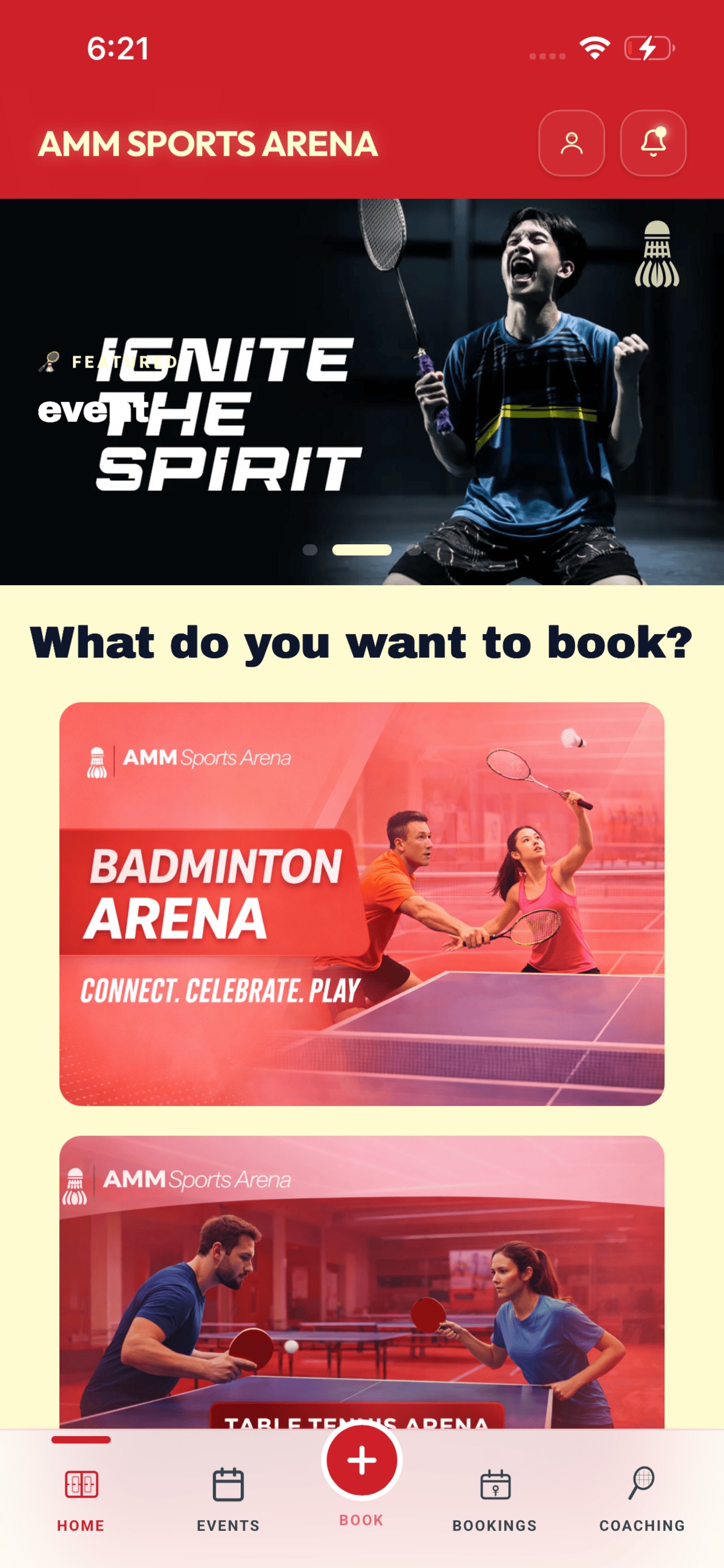 Screenshot 1 of AMMSportsArena