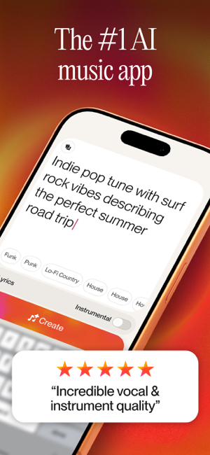 Suno - AI Songs & Music Screenshot
