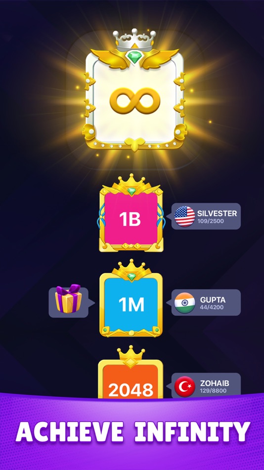 #4. 2244 Number Merge: Puzzle Game (iOS) โดย: Dreamland Games