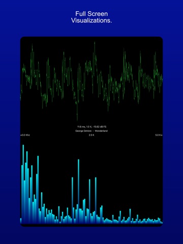 Sonance - Visual Music Player iPad screenshot