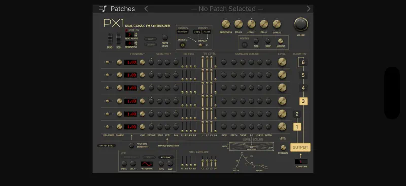 PX1 FM Synth screenshot 1 of 5
