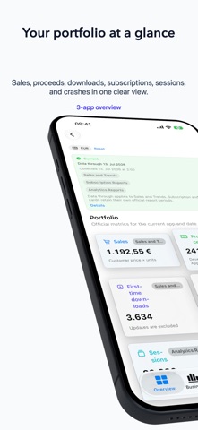 Trends Deck: App Analytics iPhone screenshot