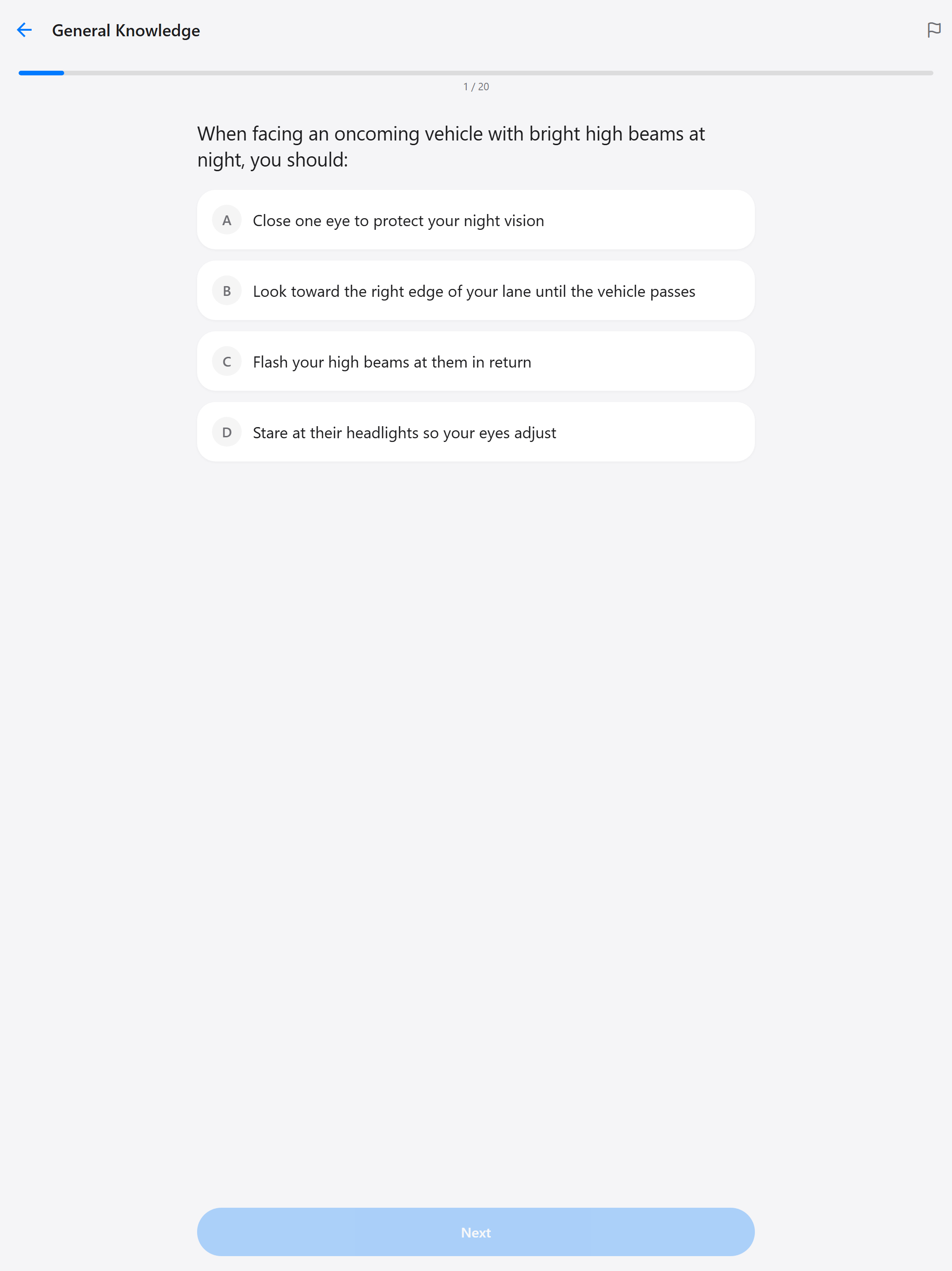 Florida CDL Exam Practice Test screenshot 9