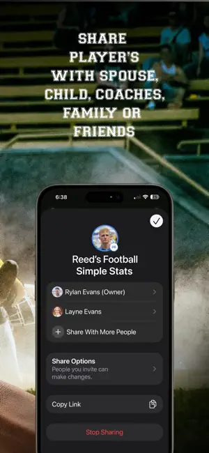 Football Simple Stats Tracker screenshot 4