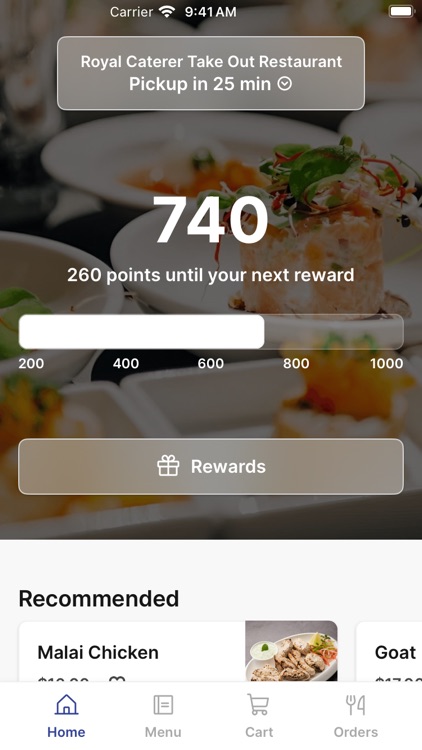 Royal Caterer Take Out