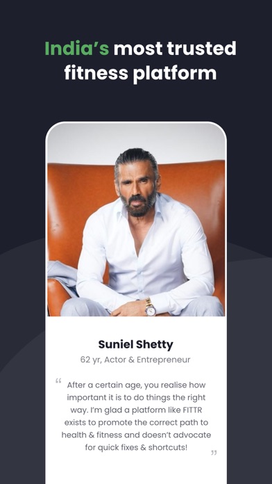 FITTR Health & Weight Loss App Screenshot