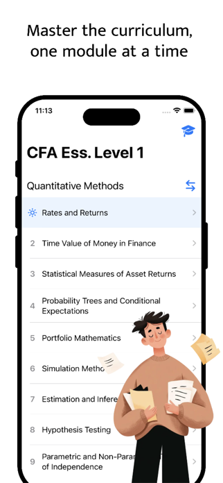 CFA Essentials - Review & Prep Screenshot 3 of 4