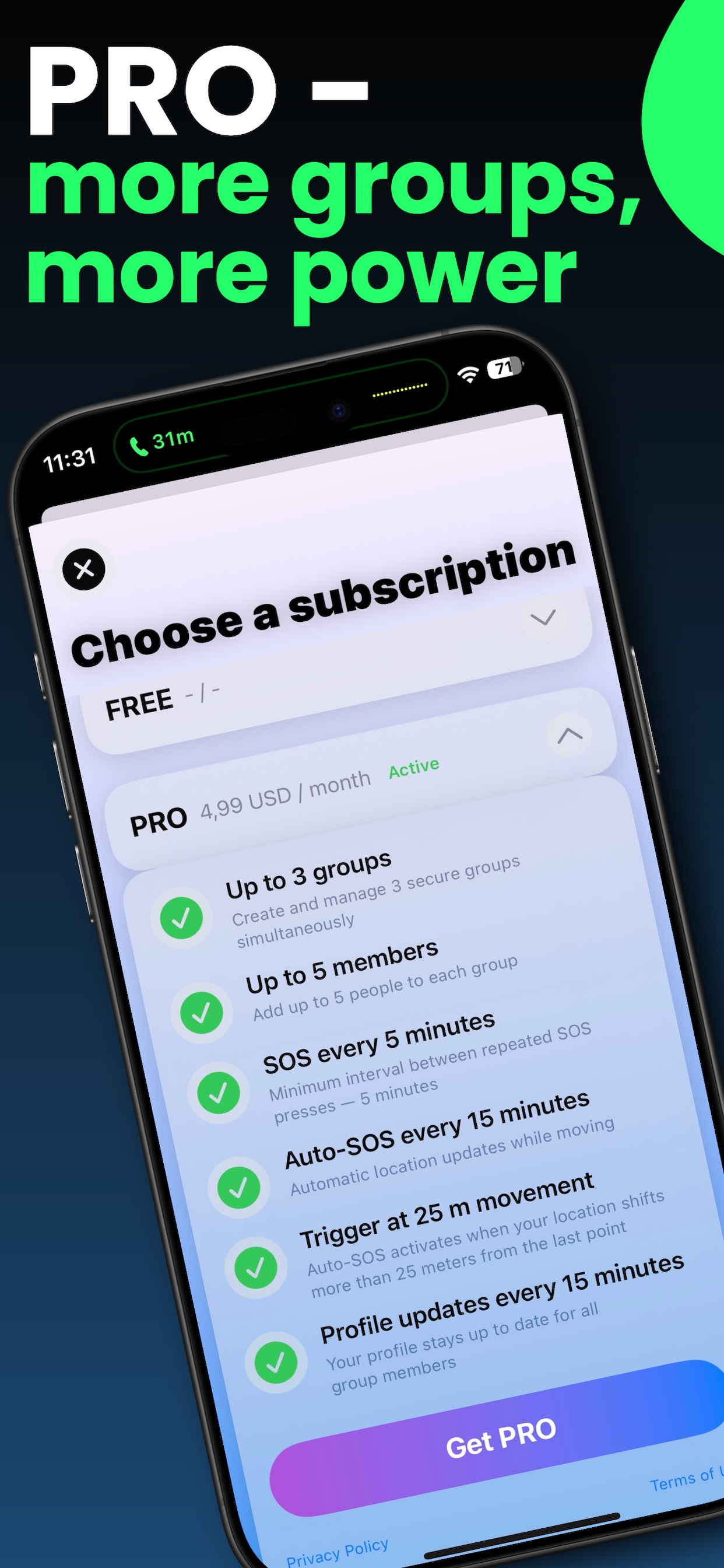 SOS Group Alert screenshot 8