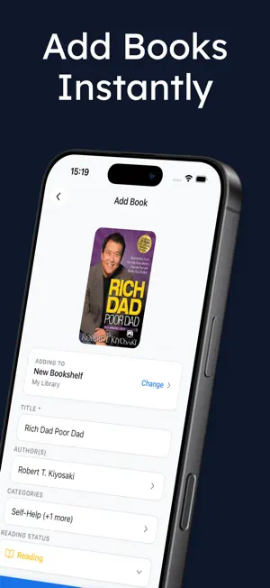 Booklio: Reading Log screenshot 2