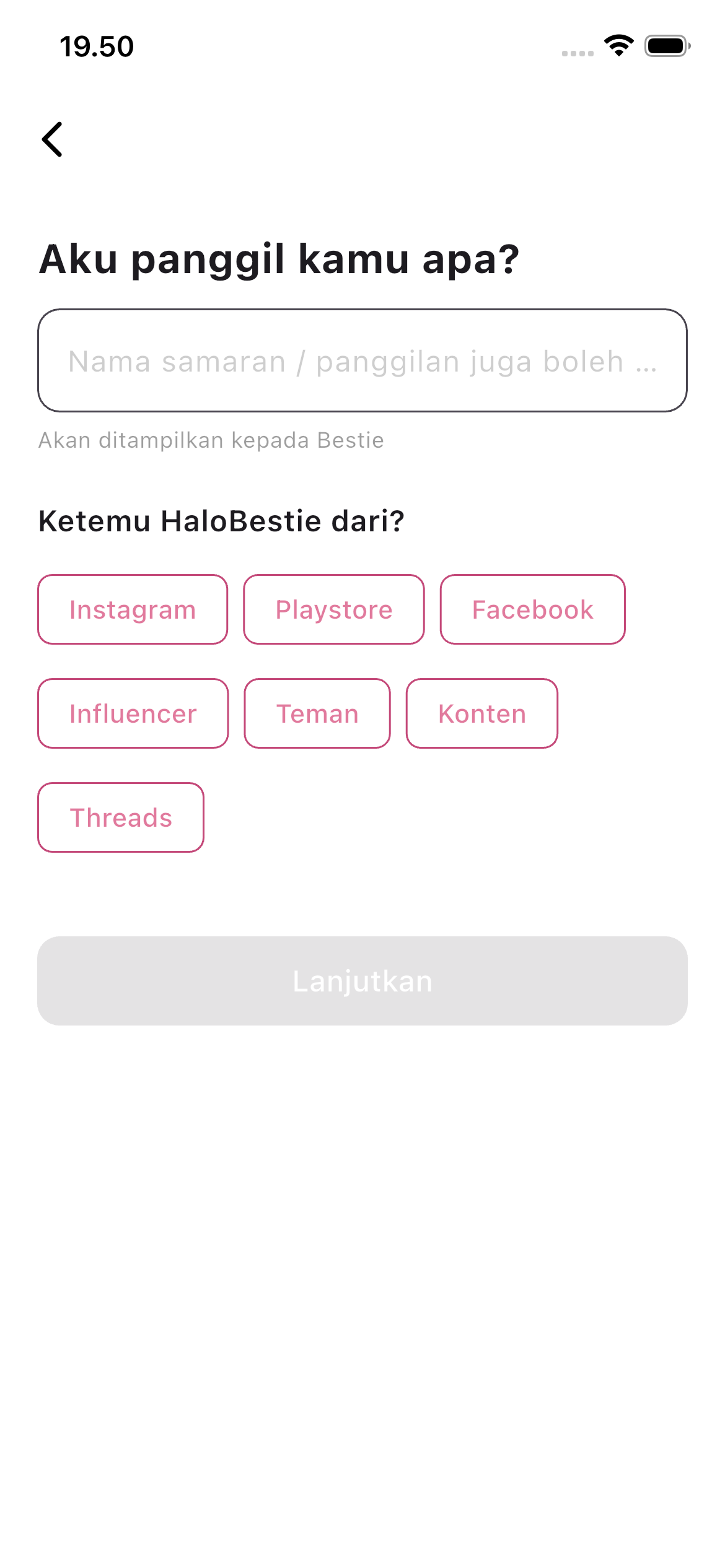 HaloBestie: Teman Curhat screenshot 7