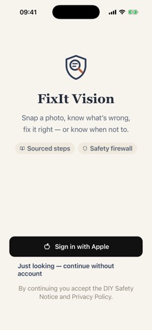 FixItVision: AI Repair Guide iPhone screenshot