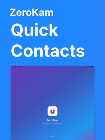 Zero Kam - Telecom Utility iPad screenshot