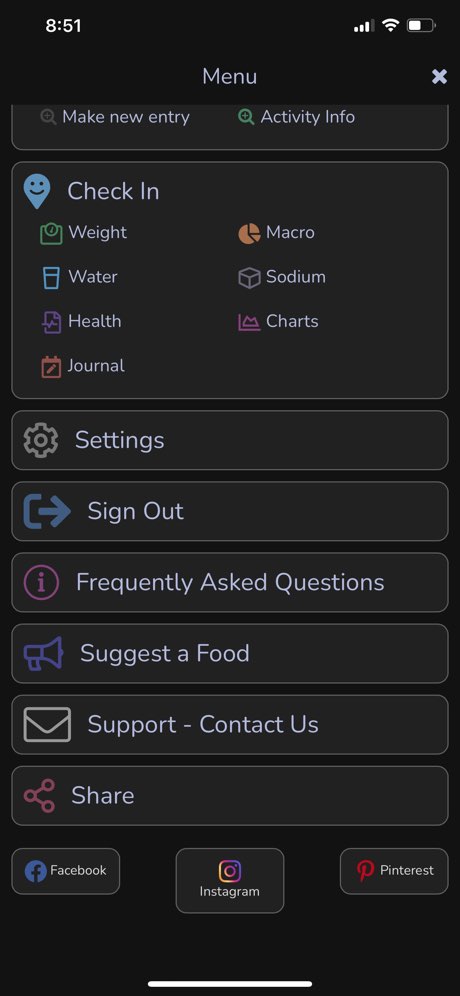 Figwee Calorie Counter screenshot 3