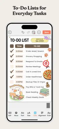 Daily Planner & To Do List : capture d’écran 3 sur 8