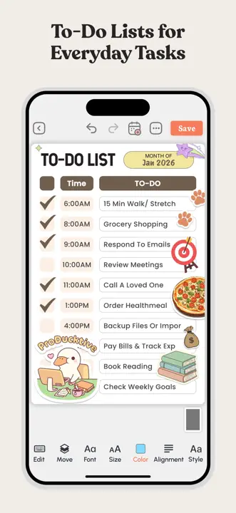 Daily Planner & To Do List: Screenshot 3 von 8