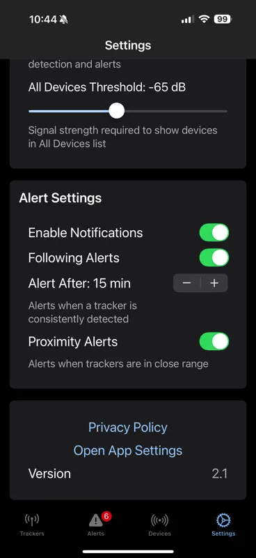 Tracker Detector screenshot 8 of 9