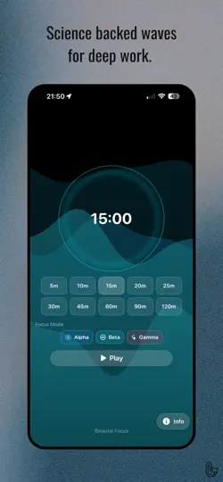 Binaural Focus iPhone Screenshot 1