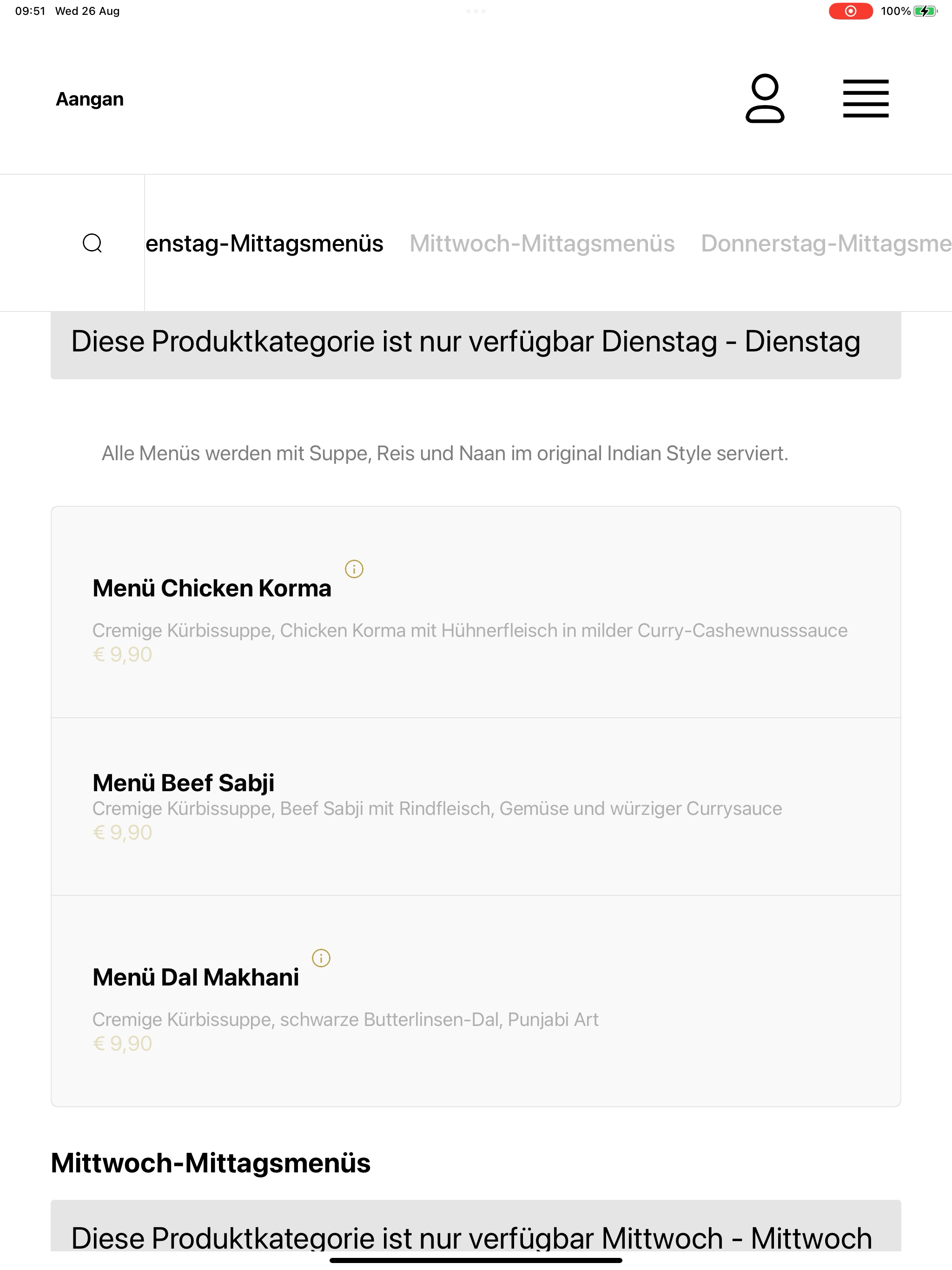 Aangan Wien screenshot 10
