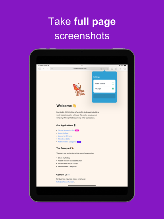 Screenshot #5 pour Simple Screenshot Pro