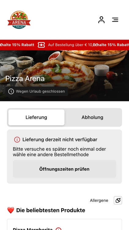 Pizza Arena Tulln an der Donau