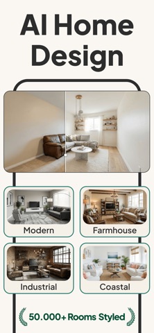 AI Home Design 3D: Decorra iPhone screenshot