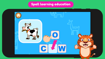 Learn Animals Names and Sound iPhone screenshot 5 - Games app