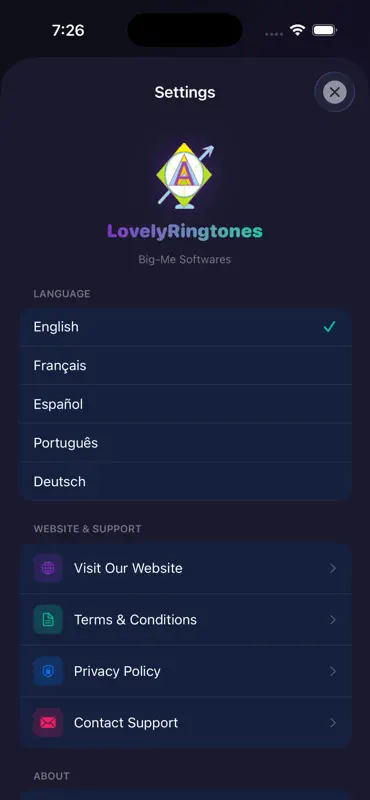 LovelyRingtones screenshot 4 of 4
