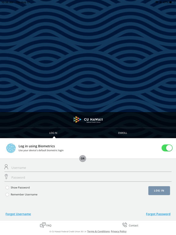 App screenshot