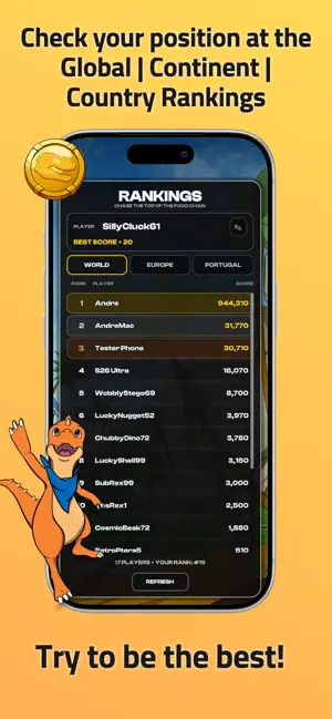 Eggsaurus: Egg Catcher Game screenshot 4