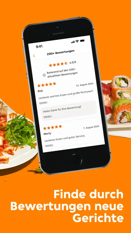 Screenshot 5 di 6 di Just Eat CH