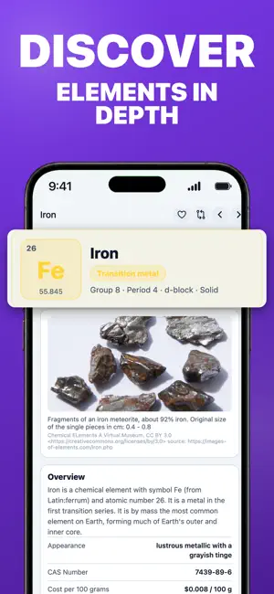 (Open Source) Periodic Table screenshot 2