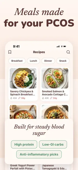 Peach: PCOS Coach & Tracker screenshot 3